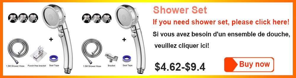 Universal Bath Showerhead High Pressure Rain Three Modes Adjustable Water Saving Luxury Home Hotel Sprayer Bathroom Shower Head