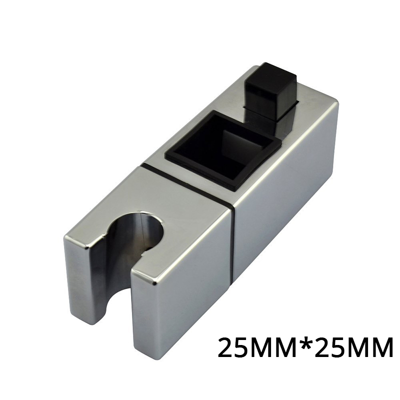 Bathroom Accessories Universal 18~25mm ABS Plastic  Shower Slide Rail Bar Holder Adjustable Clamp Holder Bracket Replacement