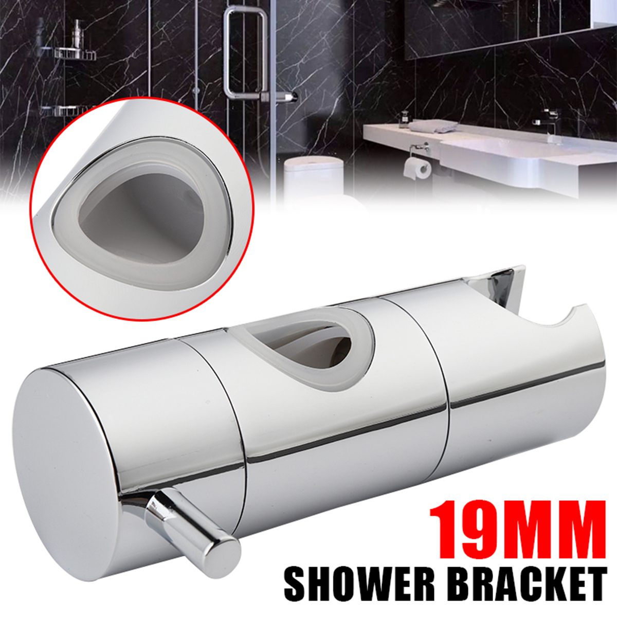 Wall Shower Arm Shower Head Extension Pipe 30cm/40cm/50cm Stainless Steel Arm Bracket for Bathroom Home Accessories